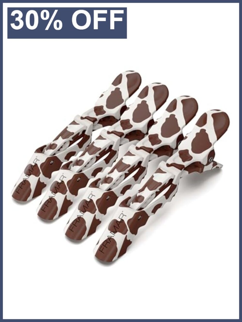 4 Pack Alligator Hair Clips Matte Non-Slip Sectioning Clips for Styling